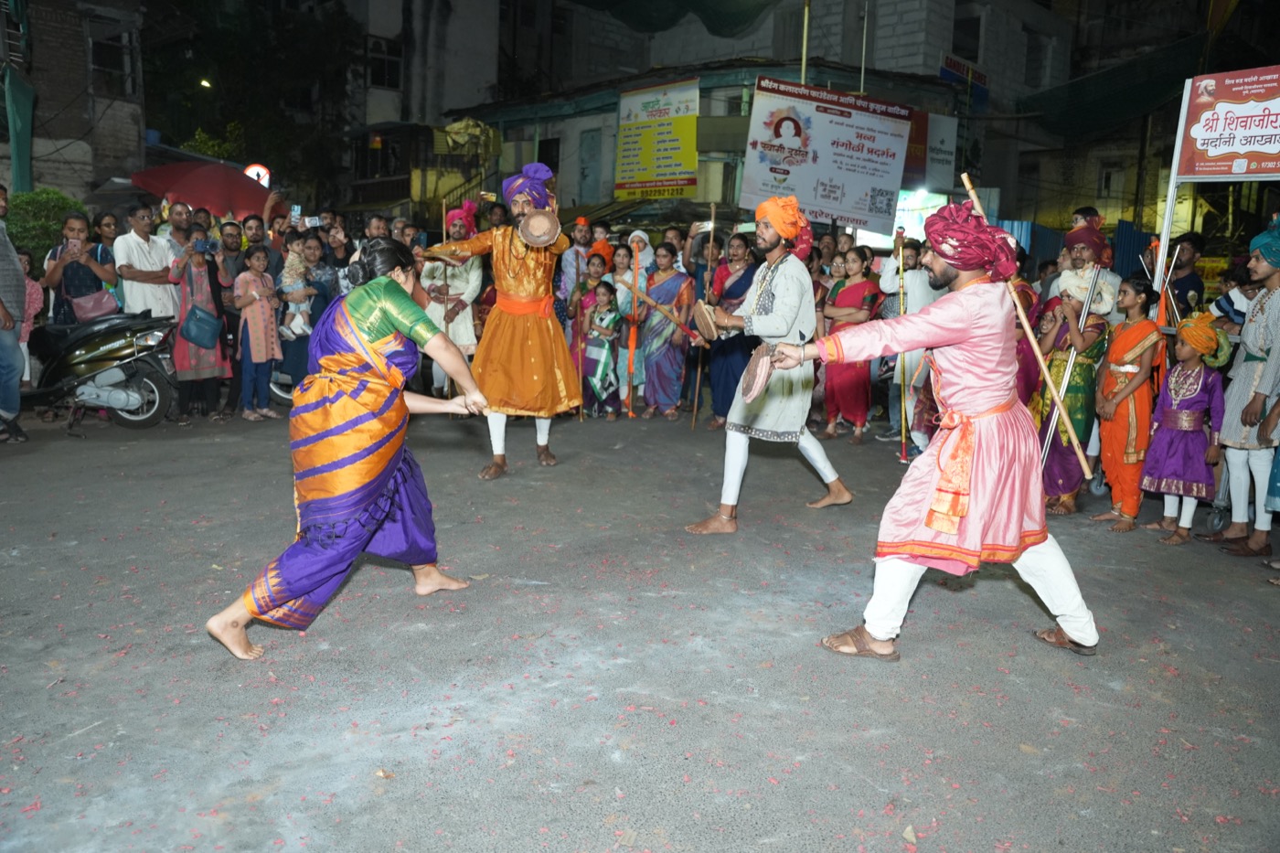 Sword fighting performance